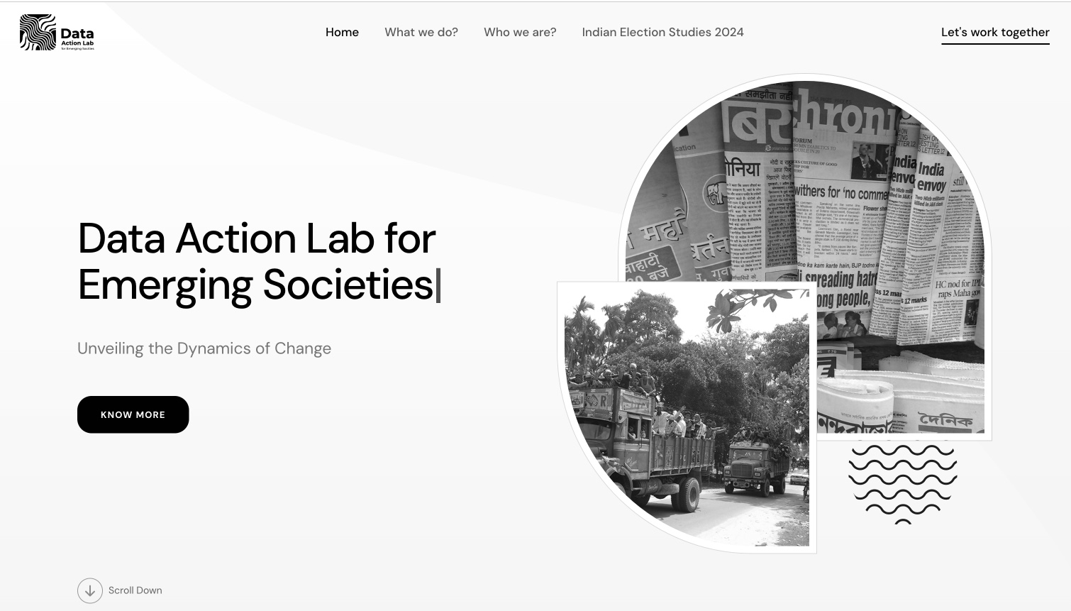 Data Action Lab for Emerging Societies